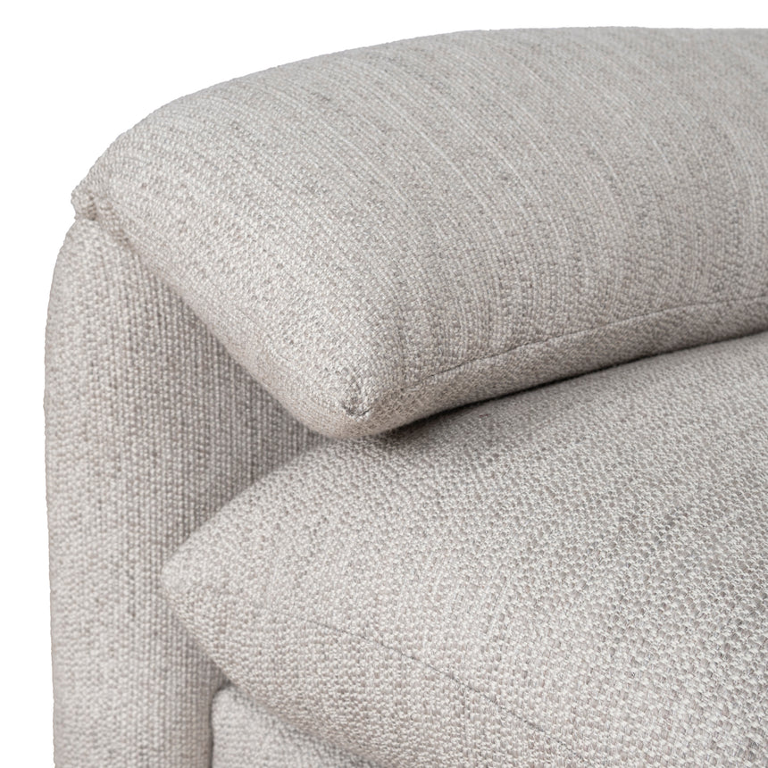 CLC10443-CA 3 Seater Fabric Sofa - Light Grey