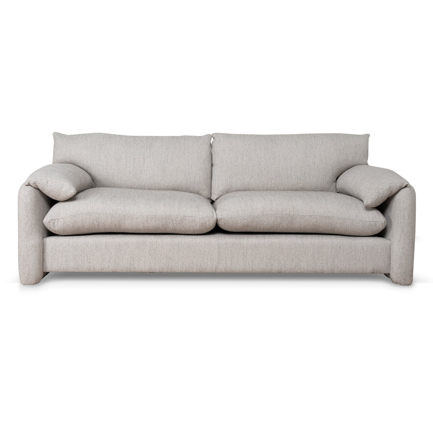 CLC10443-CA 3 Seater Fabric Sofa - Light Grey