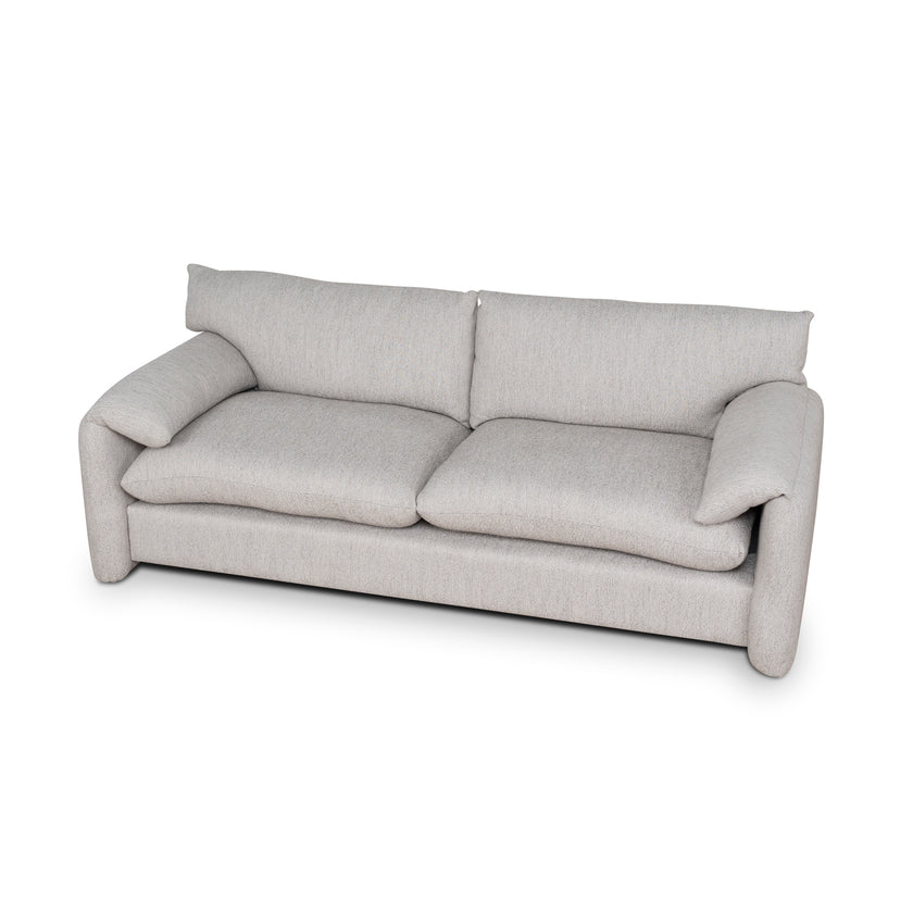 CLC10443-CA 3 Seater Fabric Sofa - Light Grey