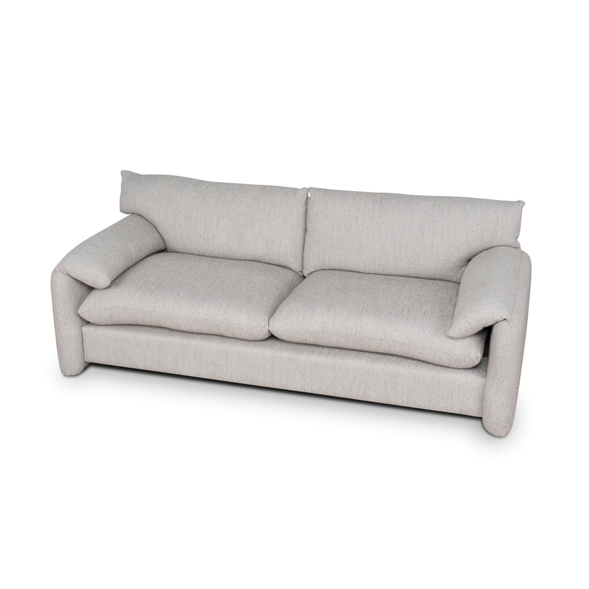 CLC10443-CA 3 Seater Fabric Sofa - Light Grey
