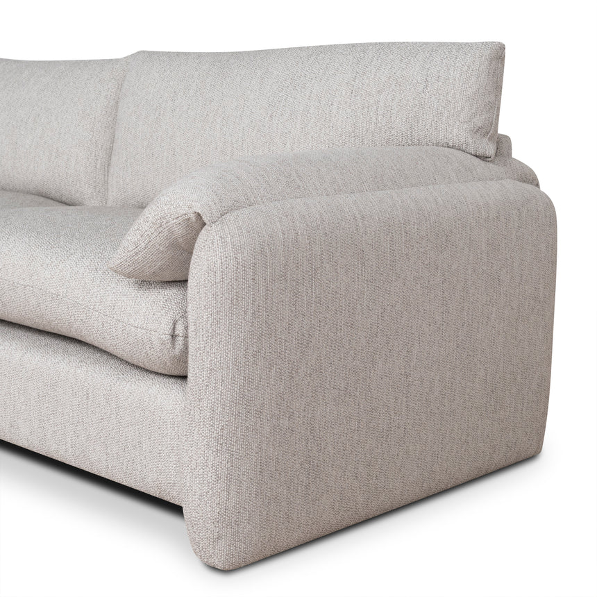 CLC10443-CA 3 Seater Fabric Sofa - Light Grey