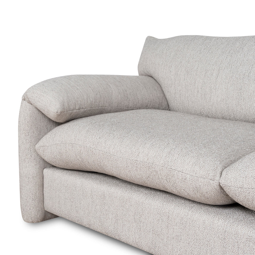 CLC10443-CA 3 Seater Fabric Sofa - Light Grey