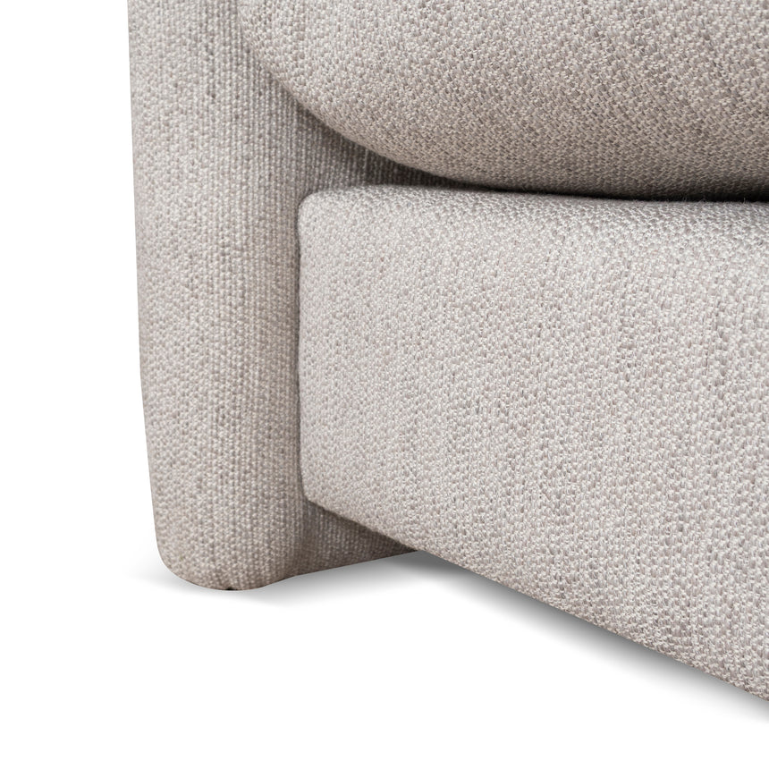 CLC10443-CA 3 Seater Fabric Sofa - Light Grey
