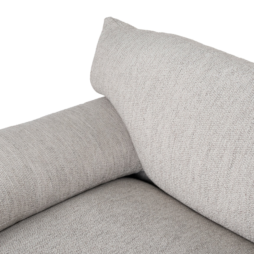 CLC10443-CA 3 Seater Fabric Sofa - Light Grey
