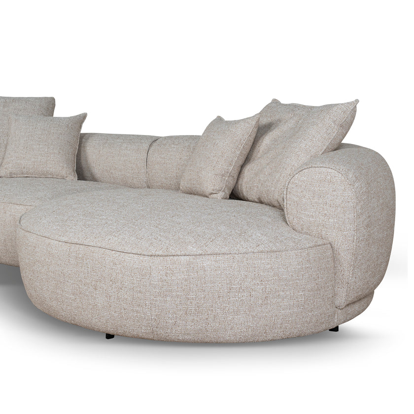 CLC10447-KJ Right Chaise Sofa - Pale Beige