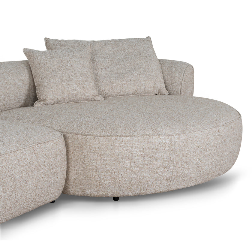 CLC10447-KJ Right Chaise Sofa - Pale Beige