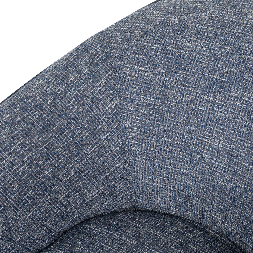 CLC10458-KJ Swivel Armchair - Prussian Blue