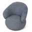 CLC10458-KJ Swivel Armchair - Prussian Blue