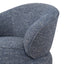 CLC10458-KJ Swivel Armchair - Prussian Blue