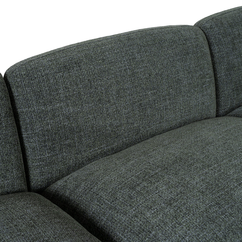 CLC10472-KSO Right Chaise Modular Sofa - Moss Green
