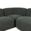 CLC10472-KSO Right Chaise Modular Sofa - Moss Green