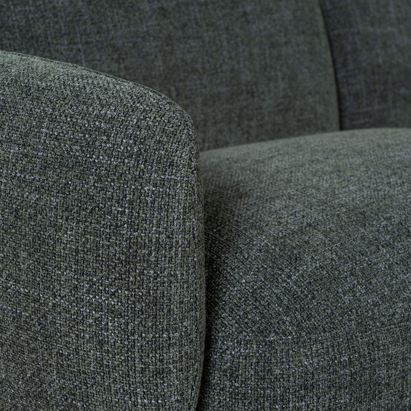 CLC10472-KSO Right Chaise Modular Sofa - Moss Green