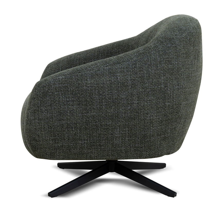 CLC10473-KSO Swivel Armchair - Moss Green