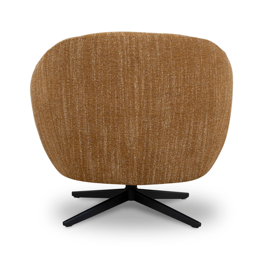 CLC10474-KSO Swivel Armchair - Ginger Brown