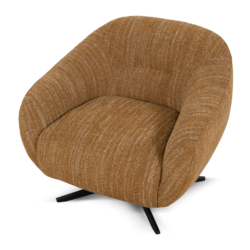 CLC10474-KSO Swivel Armchair - Ginger Brown