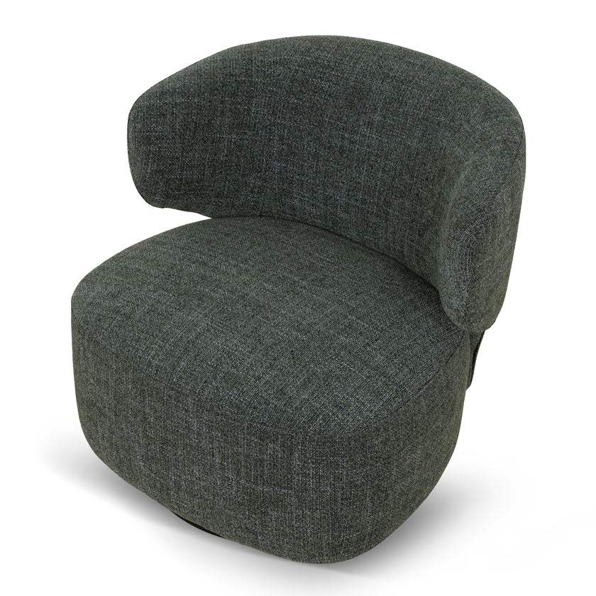 CLC10477-KSO Swivel Armchair - Moss Green