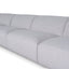 CLC10482-KSO Extended Corner Fabric Sofa - Taupe Beige