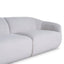 CLC10482-KSO Extended Corner Fabric Sofa - Taupe Beige