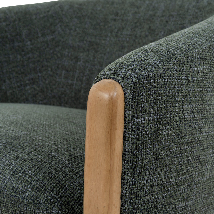 CLC10483-KSO Swivel Armchair - Moss Green