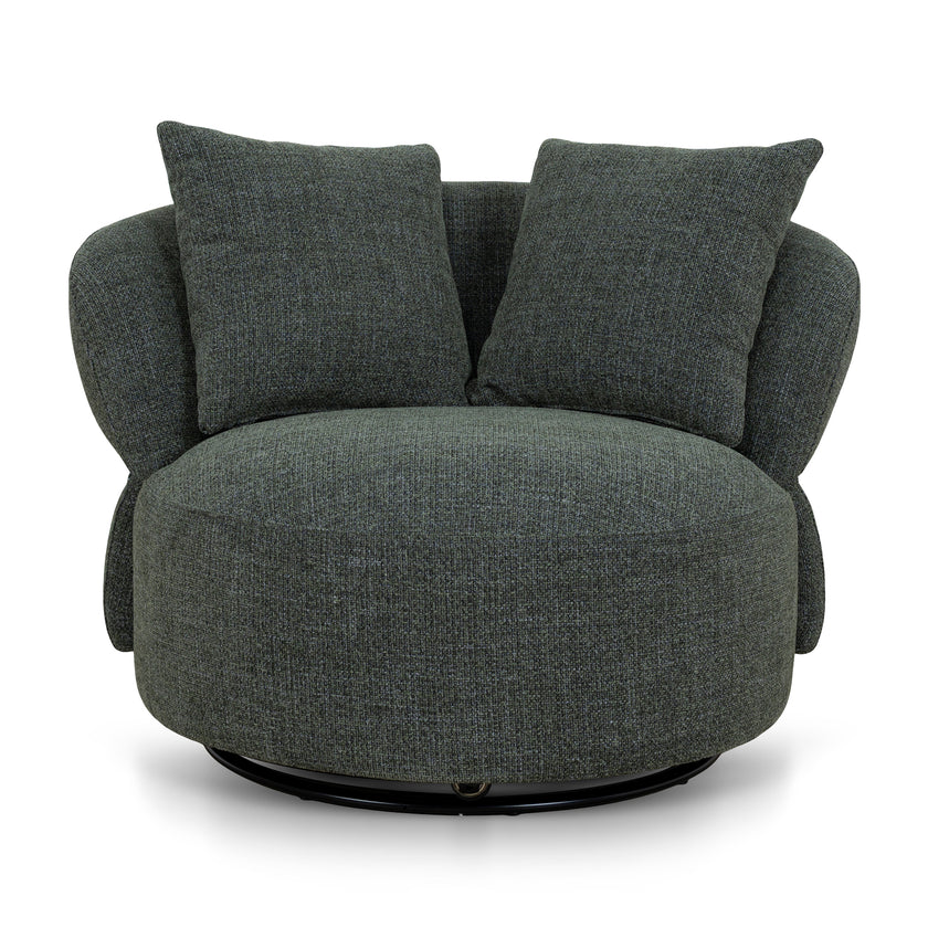 CLC10484-KSO Swivel Lounge Chair - Moss Green