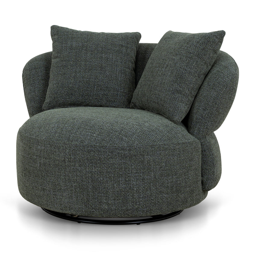 CLC10484-KSO Swivel Lounge Chair - Moss Green