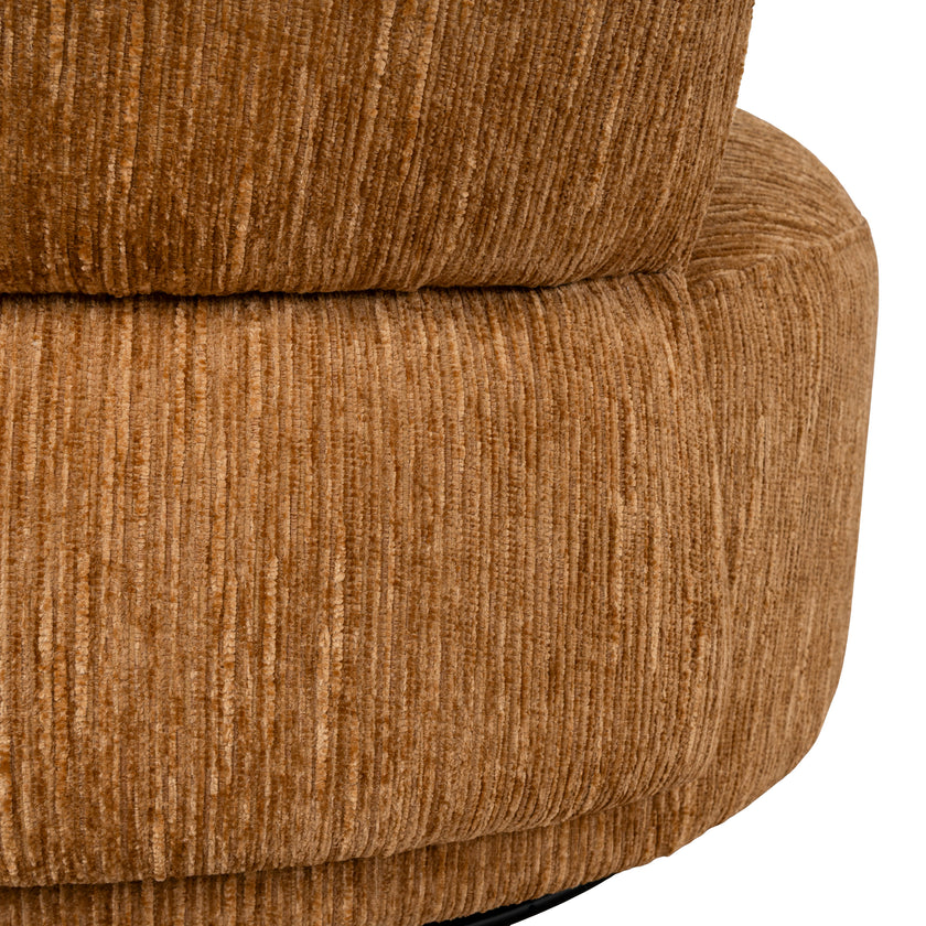 CLC10485-KSO Swivel Lounge Chair - Honey Gold