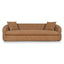 CLC10487-KSO 3 Seater Sofa - Ginger Brown