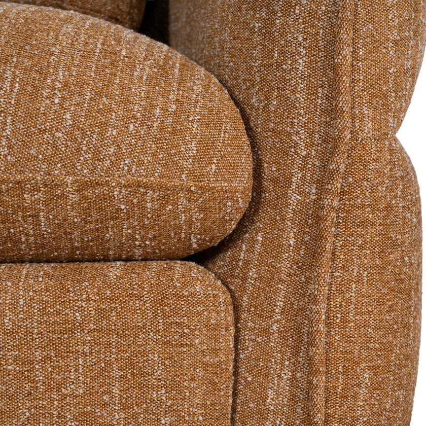 CLC10487-KSO 3 Seater Sofa - Ginger Brown