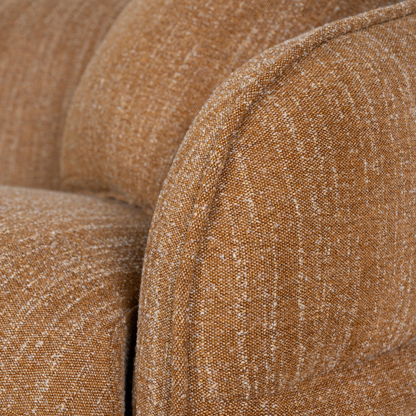 CLC10487-KSO 3 Seater Sofa - Ginger Brown