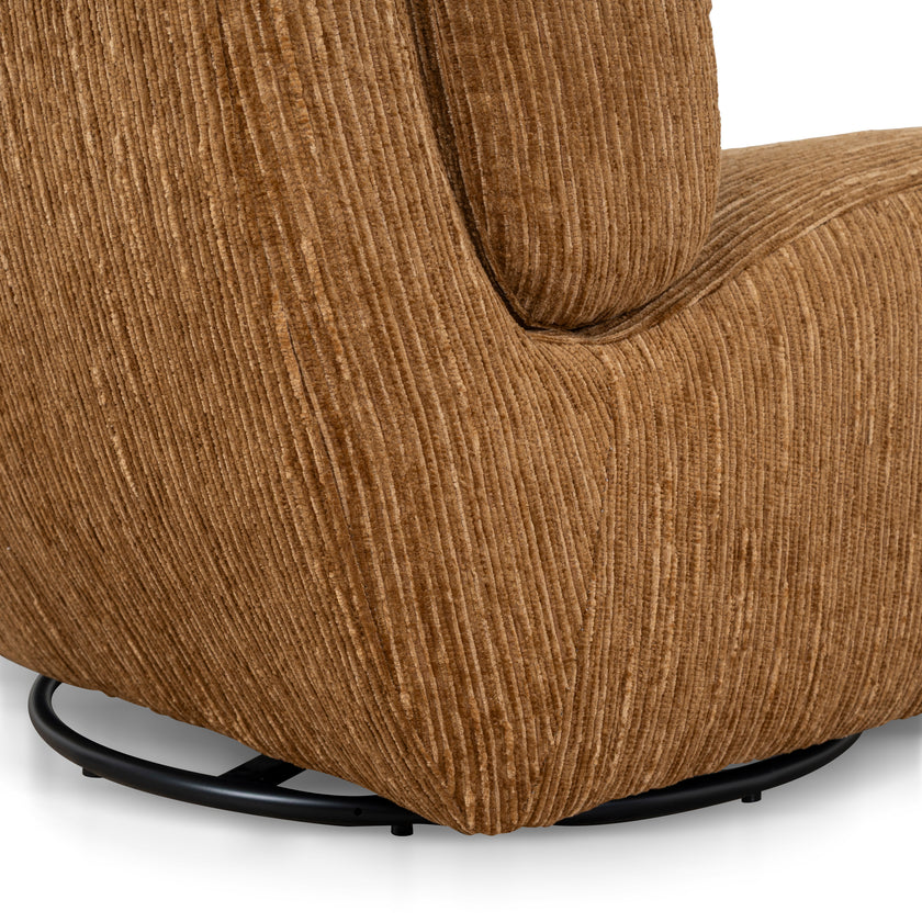CLC10489-KSO Swivel Lounge Chair - Honey Gold
