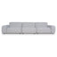 CLC10491-KSO 4 Seater Sofa - Fog Grey