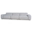 CLC10491-KSO 4 Seater Sofa - Fog Grey
