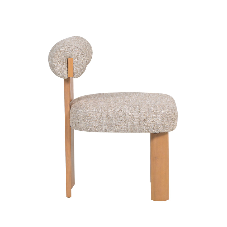 CDC10496-OLS Natural Dining  Chair - Pale Beige
