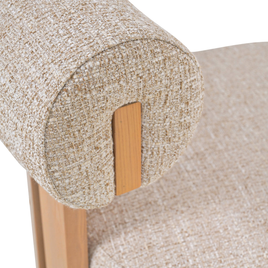 CDC10496-OLS Natural Dining  Chair - Pale Beige