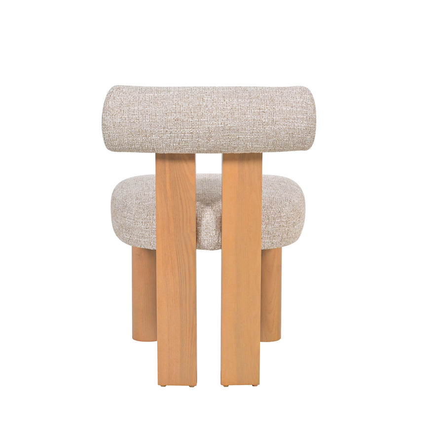 CDC10496-OLS Natural Dining  Chair - Pale Beige