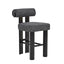 CBS10524-OLS Black Barstool - Field Charcoal (Set of 2)