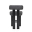 CBS10524-OLS Black Barstool - Field Charcoal (Set of 2)