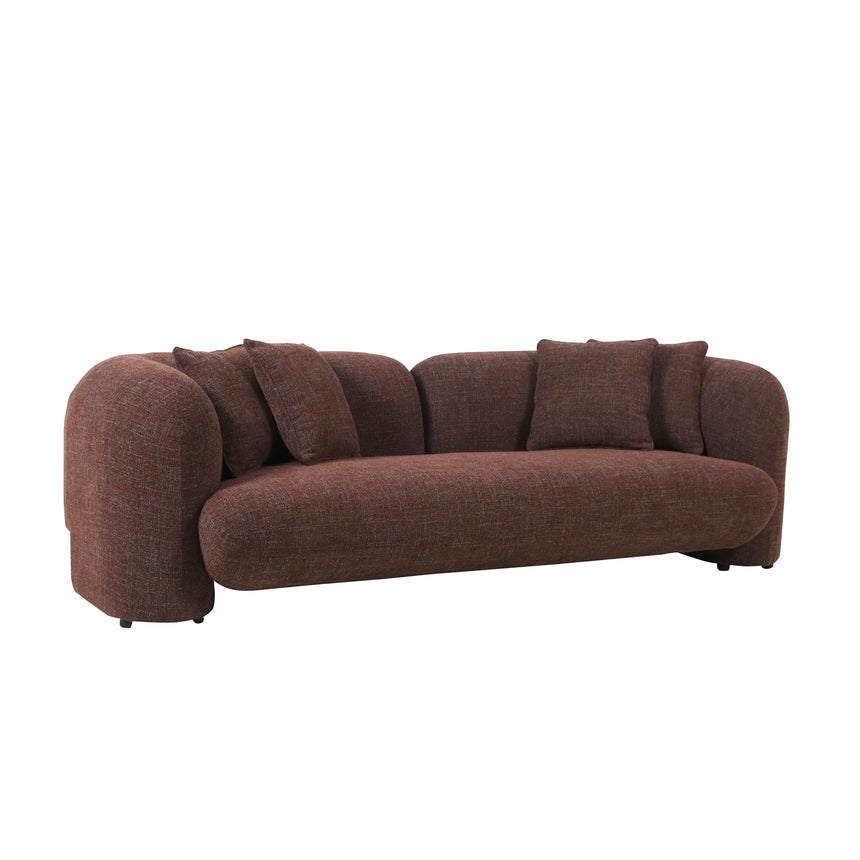 CLC10031-CA 3 Seater Fabric Sofa - Ochre