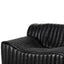 CLC10841-NV 3 Seater Sofa - Black Leather