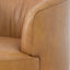 CLC10846-NV Swivel Armchair - Amber Tan Leather
