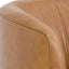CLC10846-NV Swivel Armchair - Amber Tan Leather