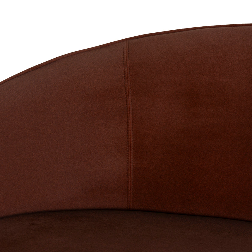 CLC10847-FS 4 Seater Fabric Sofa - Red Bronze