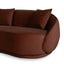 CLC10847-FS 4 Seater Fabric Sofa - Red Bronze