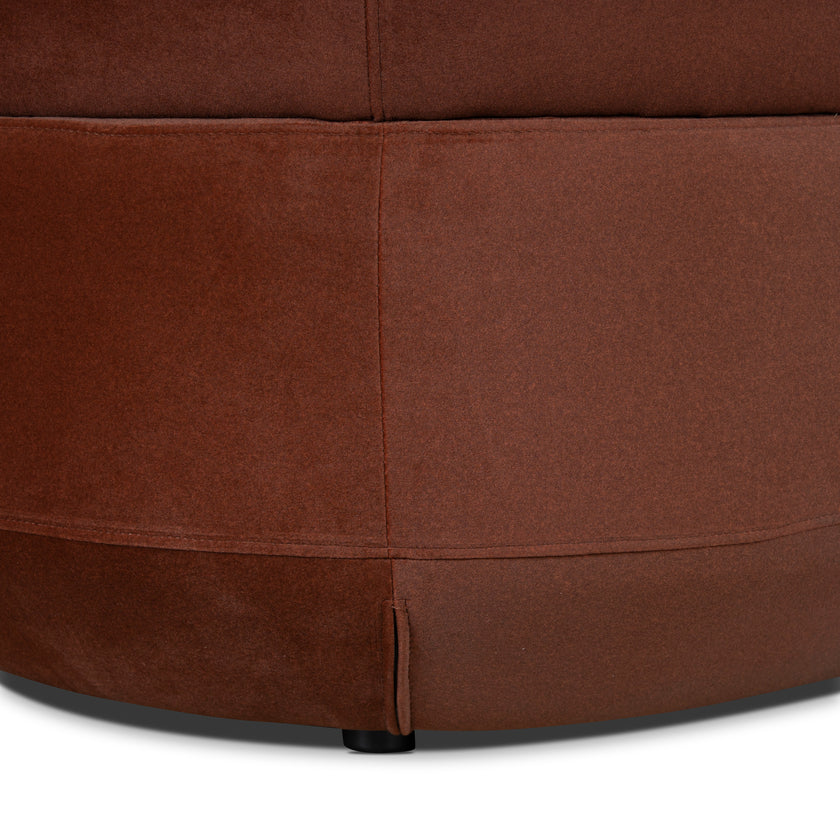 CLC10849-FS Modular Right Chaise Sofa - Red Bronze