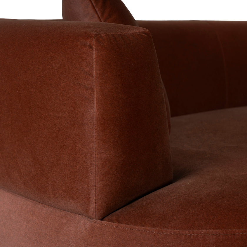 CLC10849-FS Modular Right Chaise Sofa - Red Bronze