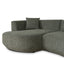 CLC10851-FS Modular Left Chaise Sofa - Canopy Green