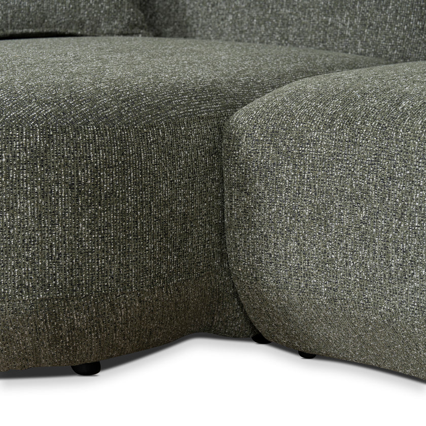 CLC10851-FS Modular Left Chaise Sofa - Canopy Green