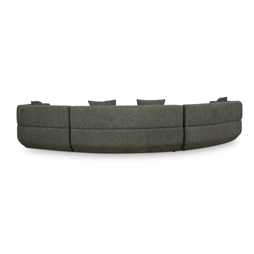 CLC10852-FS Modular Right Chaise Sofa - Canopy Green