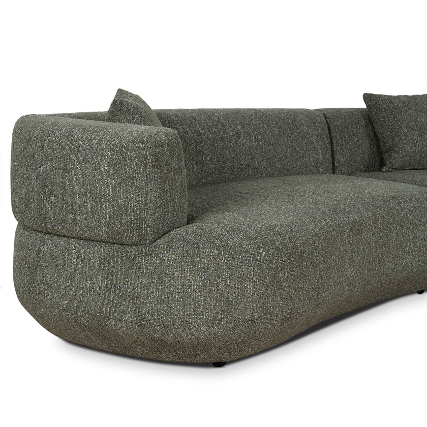 CLC10852-FS Modular Right Chaise Sofa - Canopy Green