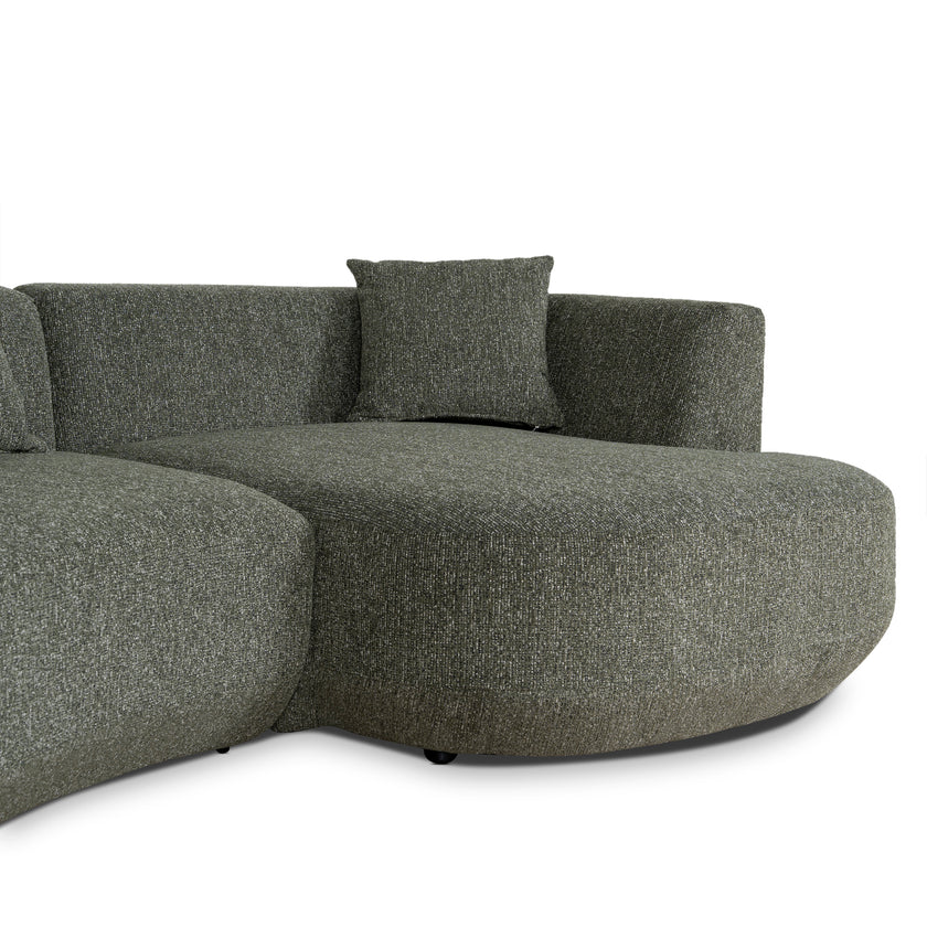 CLC10852-FS Modular Right Chaise Sofa - Canopy Green